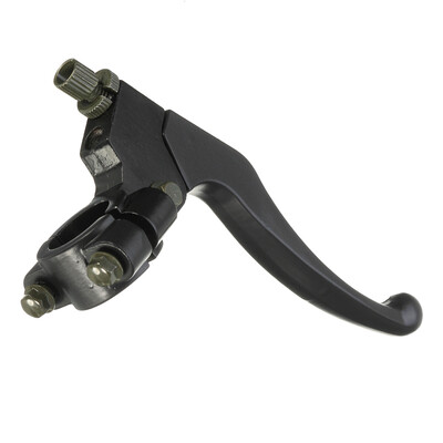 

1Pair Black Left Right Brake Clutch Lever Perch Motorcycle Compatible for Honda CR100 CR250 XR250