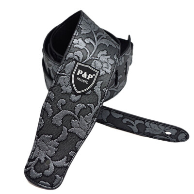 

Guitar Parts Widen Electric Guitar Strap Crocodile Snake Skin Embossed PU leather Acoustic Guitar Belt Bass Strap
