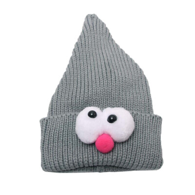 

Autumn Winter Casual Fashion Newborn Baby Cartoon Knitted Hat Kid Toddler Cute Cap