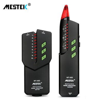 

MESTEK WT - 58D Multi-functional Handheld Network Cable Tester Wire Tracker Kit