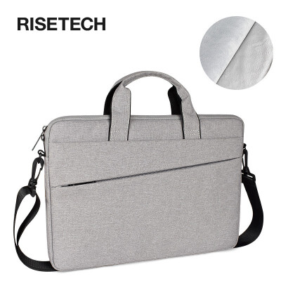 

RISETECH Men Laptop Bag Women Laptop Sleeve Handbag 156 inch for MacBookNotebook