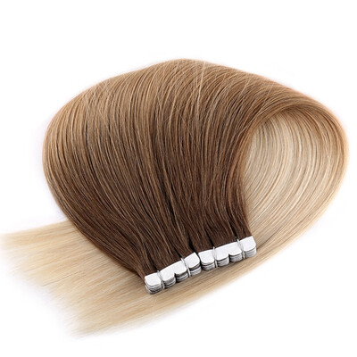 

Neitsi 16Inch Mini Tape in Human Hair Extensions Straight 20Pcs Tape-ins 5A Grade Quality
