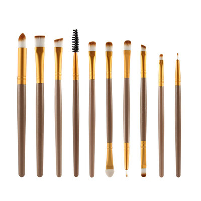 

10 Pcs New Professional Maquiagem Makeup Brushes Tools Set Beauty Make Up Brushes Kit Pinceis