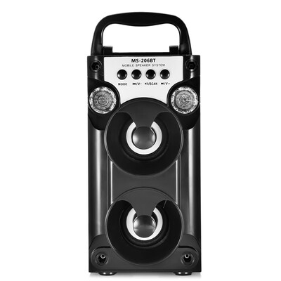 

GBTIGER MS - 206BT Bluetooth Speaker TF Card Playing FM Radio