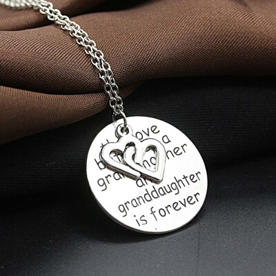 

Wholesale New Fashion Letters Heart Pendant Necklaces For Woman Girl