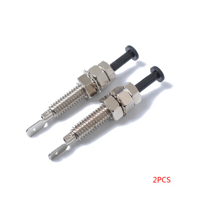 

2Pcsset Auto Car Truck Bonnet Alarm Hood Door Pin Switch Security Adjustable Universal Nickel Plating