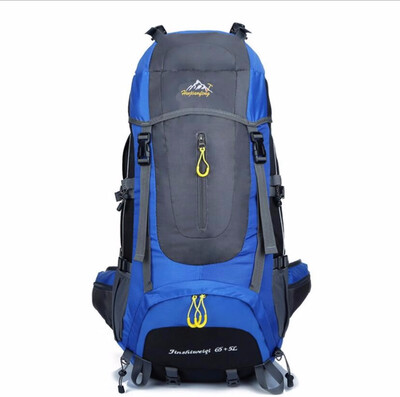 

Oloey 70L sports outdoor backpack waterproof large capacity mountaineering bag outdoor travel bag