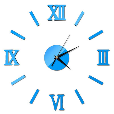 

Wall Clock Watch 3D Acrylic Art Stickers Decals Modern Home Office Decor New