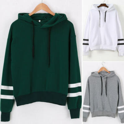 

2019 Autumn Women Hoodie Sweatshirt Ladies Hooded Sweater Pullover Tops Coat US