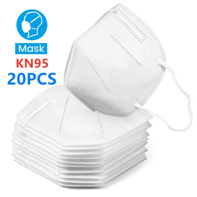 

20PCS KN95 Dustproof Face Mask Anti-fog Breathable&Disposable Masks
