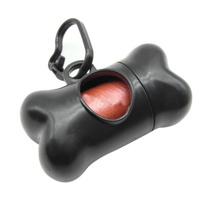 

1PC Dog Poop Bag Bone Dispenser Case Pet Waste Bags Dog Bags Products For Dogs Eco-Friendly1