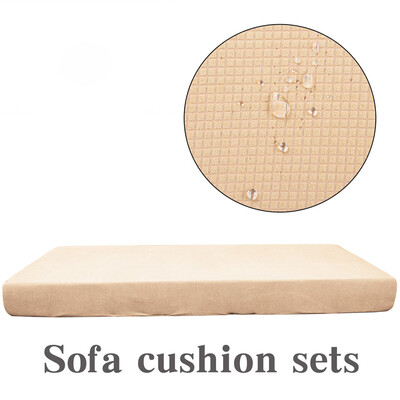 

Gobestart 1-4 Seats Waterproof Sofa Seat Cushion Cover Couch Stretchy Slipcovers Protector
