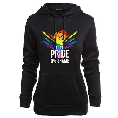 

Fashion Women Men Lgbt Rainbow Printed Hoodie Casual Tunic Funny Sweatshirts Tops