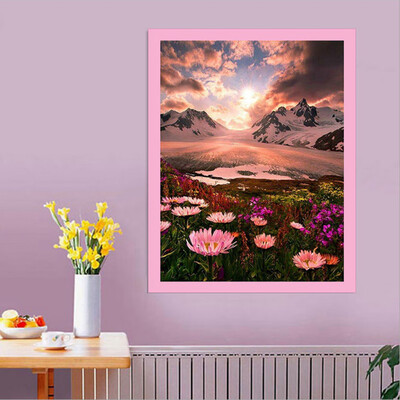 

Toponeto 5D Embroidery Paintings Rhinestone Pasted DIY Diamond Painting Cross Stitch