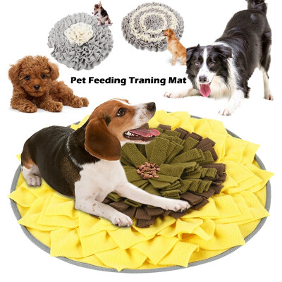 

Dog Snuffle Mat Pet Feeding Traning Mat Stress Release Encourages Foraging Skills Washable
