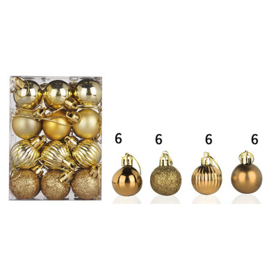 

Tailored 30mm Christmas Xmas Tree Ball Bauble Hanging Home Party Ornament Decor 24PC