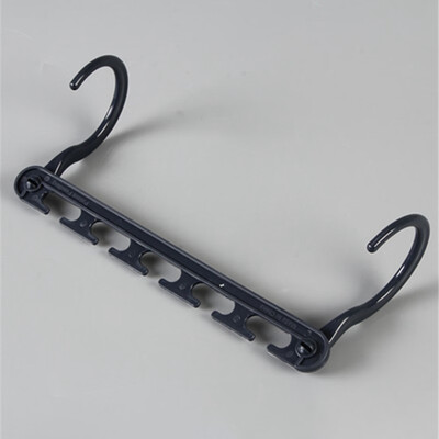 

5PcsSet 5 Holes Magic Clothes Hanger Multi-Functional Wardrobe Hanger Hook Racks Space Saving Home Supplies