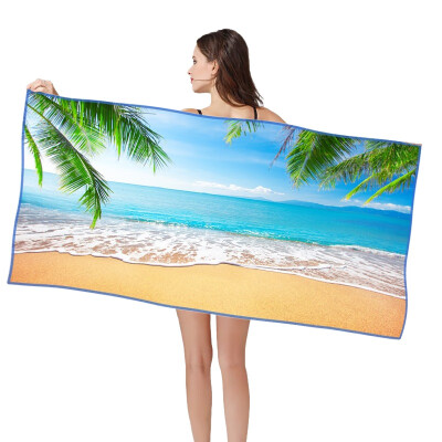 

Quick Drying Beach Towel 80x160cm Light Weight Microfiber Bath Towel Gym Travel Sauna Yoga Mat Outdoor Blanket Towel Anti Sand