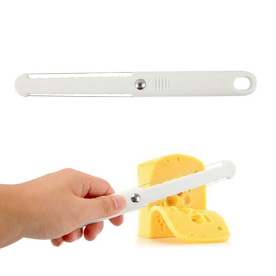 

Plastic Food Grade Cheese Slicer Peeler Goose Liver Cut Kitchen Butter Cutter Cheese Knife Gadget Dining Tools