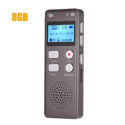 

Professional Digital Voice Sound Recorder MP3 Music Player One-Button Recording Voice-Activated Support Recording Monitor Telephon