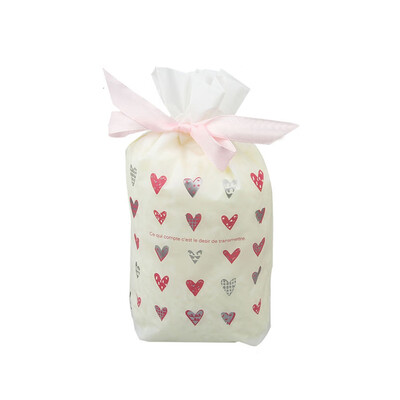 

50Pcs New Christmas Sacks Candy Biscuit Drawstring Wrap Present Gift Storage Bag