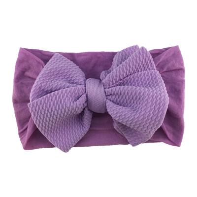 

Soft Cotton Knit Baby Heaband Cute Flower Elastic Hearband Baby Cute Girls Boys Pearl Bowknot Design Headband Headwear Apparel