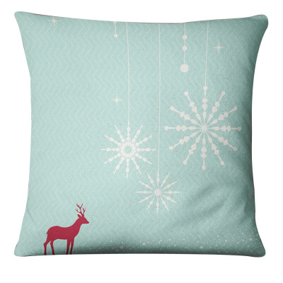 

Tailored Christmas Rectangle Cushion Cover Silk Square Pillow Case Pillowcase