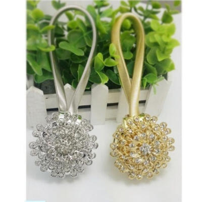 

1pcs Magnetic Flower Curtain Clip Tiebacks Curtain Buckle Holdbacks Home Many