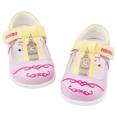 

Abckids Childrens Girls Round Pu Leather Flowers Shoes Autumn Winter Kids Girl Soft Sole Princess Shoes