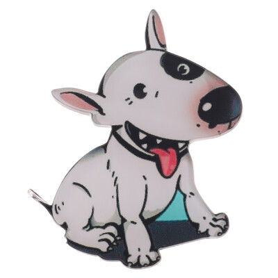 

Acrylic Cute Dog Brooches Women Bag Clothes Cartoon Teddy Husky Puppy Brooch Animal Badge Jewelry Best Gift Jewelry Gifts