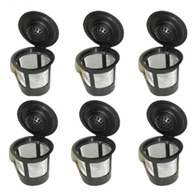 

6X For K-Cups 20&10 Refillable Reusable K-cup Coffee Filter