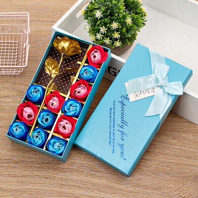 

Toponeto Women For Whom You Loved Pretty Red Rose Nice Girls Unique Gift For Mom 13Pcs