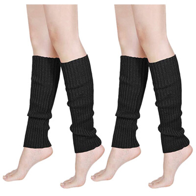 

Tailored Women & Men Fluorescence Color Stripe Boot Cuffs Warmer Knit Leg Party Stockings