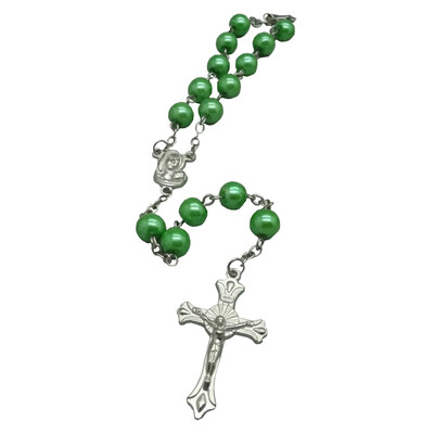 

Religious Jewellery Catholic Cross Pearl Rosary Bracelet Unisex Pair Bracelet Mens Jewellery Hot Gift