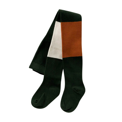 

New Hot Baby Kids Children\s Tights Patchwork Leggings Girls Autumn Cotton Knit Legging 1-8Years Warm Baby Girl Leggings