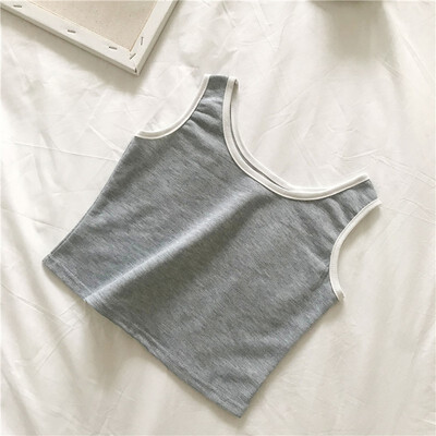 

2Pcs Women Summer Clothing Set Sexy Sleeveless Tank Tops Shorts Tracksuit Set Women Fashion Side Stripe Casual Clothes Set Suit