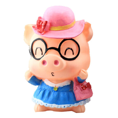 

181822 CmHome Fashion Cartoon Cute Pig Piggy Bank Silicone Piggy Bank Home Decoration Child Gifts