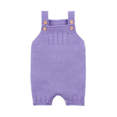 

Newborn Overalls Baby Boys Girls Knitted Clothes Little Girls Infant Romper Sleeveless Toddler Boys One Piece Jumpsuits