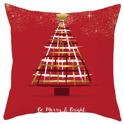 

Tailored Christmas Elk Santa Claus Pillow Case Sofa Car Throw Cushion Covers Home Decor