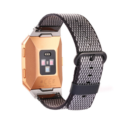 

〖Follure〗Release Sports Woven Nylon Bracelet Strap Band For Fitbit Ionic BK