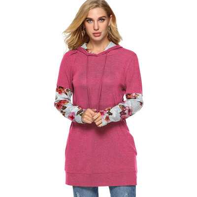 

2018 Fashion Autumn harajuku Women Clothing loose Fake two pieces Hoodies print long Sleeve patchwork Sweatshirts Pullovers