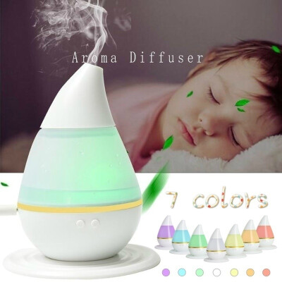 

NEW Mini Rainbow LED 7 Colors Changing Ultrasonic Essential Oil Aroma Air Desktop Humidifier Purifier Aromatherapy Diffuser