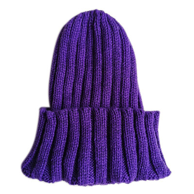 

Infant Kids Candy Color Winter Knitting Hat Beanie Baby Boys Girls Cute Winter Warm Crochet Hat