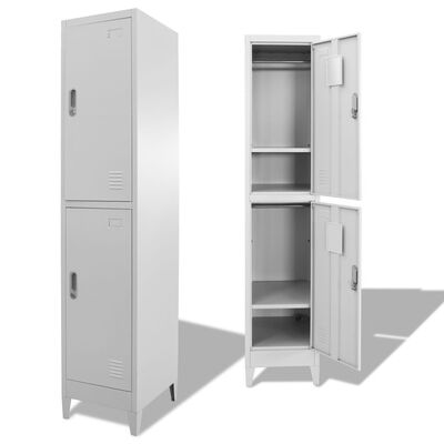 

Locker Cabinet with 2 Compartments 15"x177"x709"