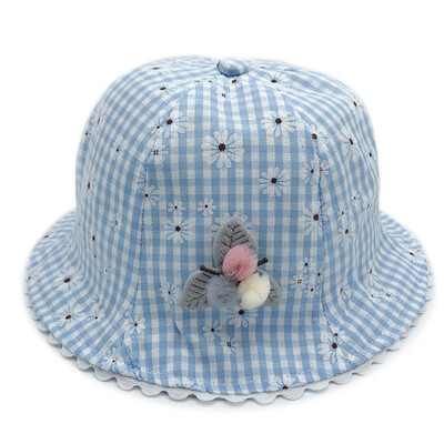 

Baby Girl cap Sun Hats Fisherman Cap Cotton boy hats Bowknot Children Infant Bebes Kids Spring Summer
