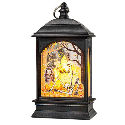 

2019 Halloween Vintage Pumpkin Castle Light Lamp Party Hanging Decor LED Lantern Party Supplies Hanging Lantern Water Sequin