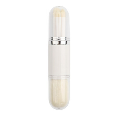 

Four In One Makeup Brush Double-headed Retractable Cosmetic Brush Portable Soft Cosmetic Brush Beauty Makeup Tools