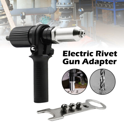 

Professional Electric Rivet Nut Gun Adapter Set Cordless Riveting Attachment Drill Converter Tools