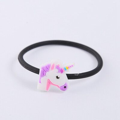 

Children Lovely Unicorn Silicone Rubber Bracelets Kids Gift Party Color