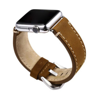 

〖Follure〗Premium Vintage Leather Band Bracelet Watchband For Apple Watch Series 12 38MM